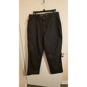 DOCKERS D3 Utility Cargo Pants Mens 32Wx30L Pocket Canvas Gray NWT Preppy Y2K